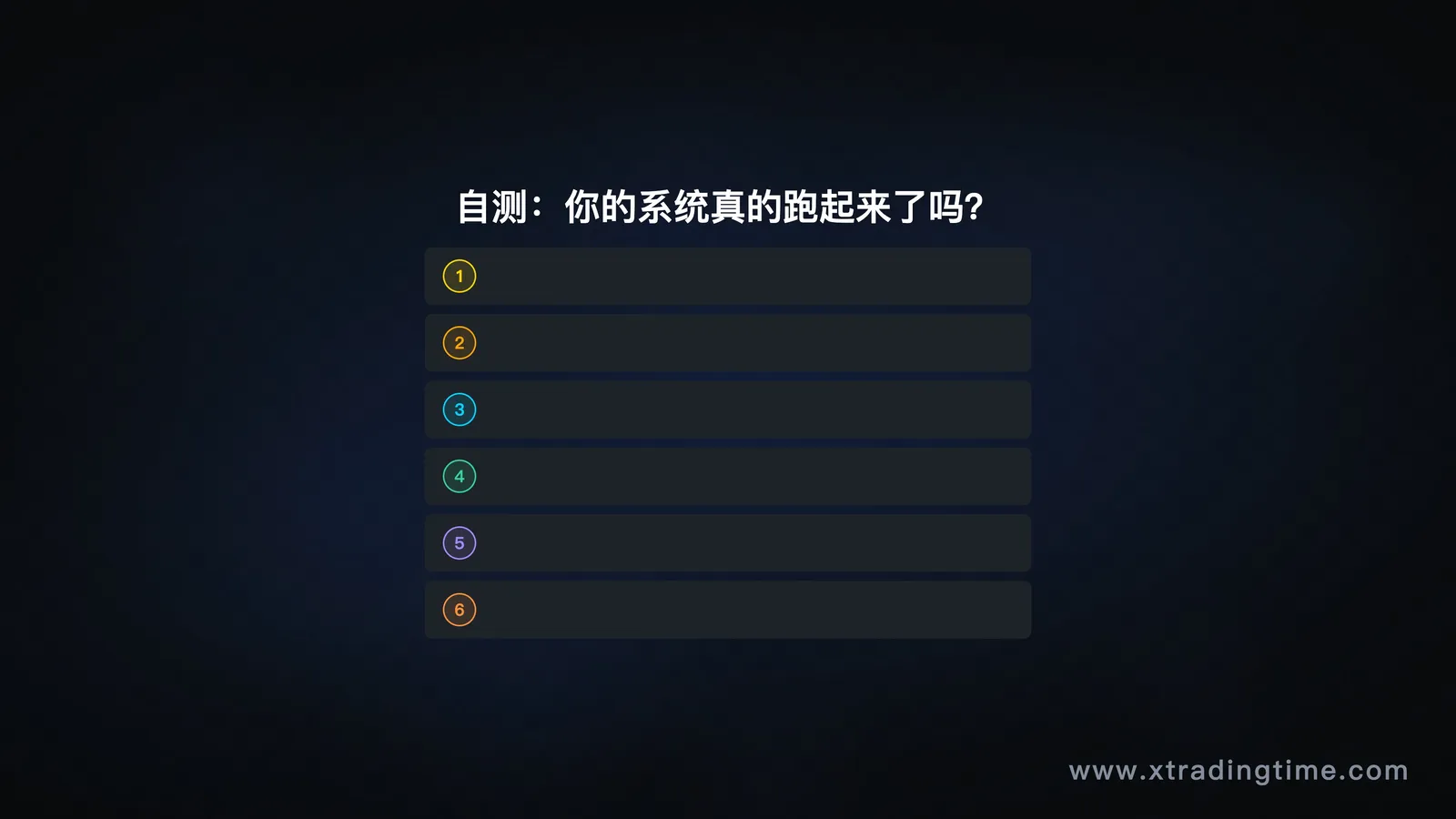 实操建议清单图示,列出五个方法