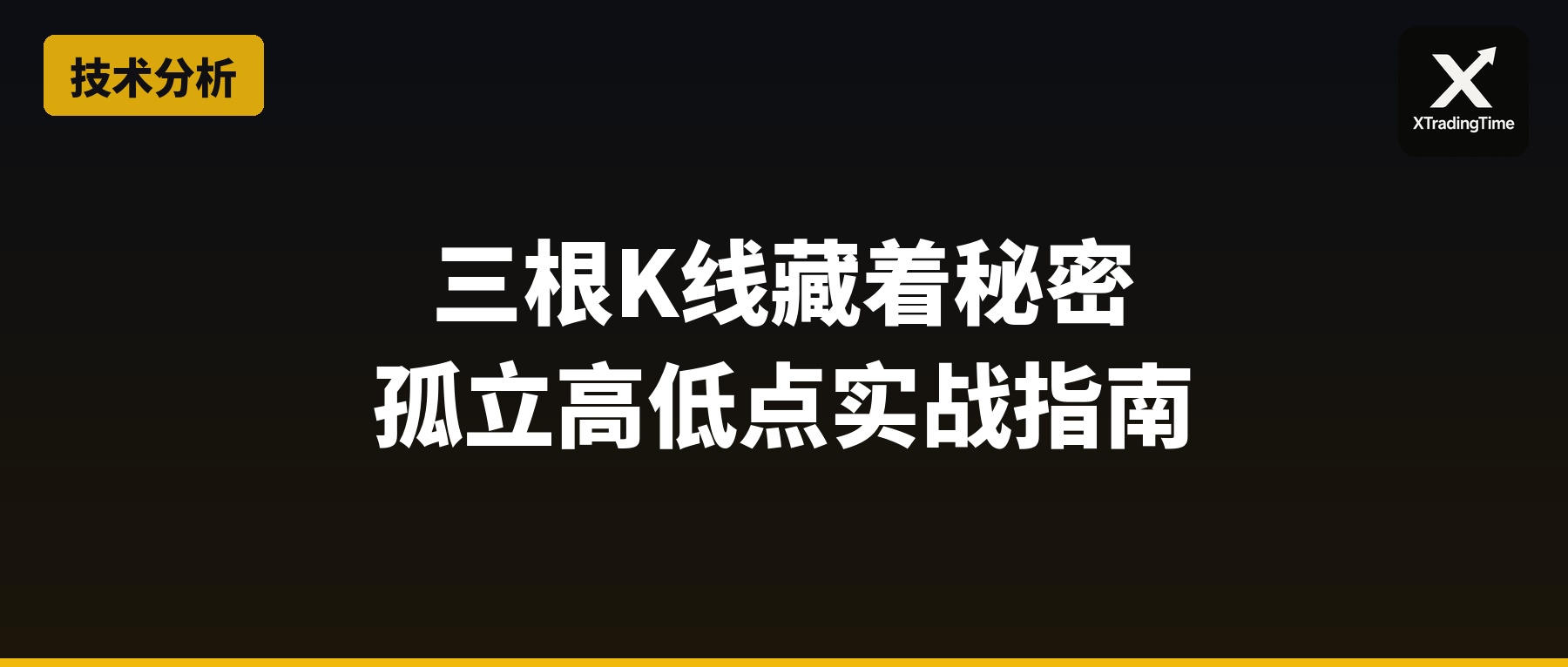 三根K线藏着主力清洗散户的秘密：孤立高低点实战指南
