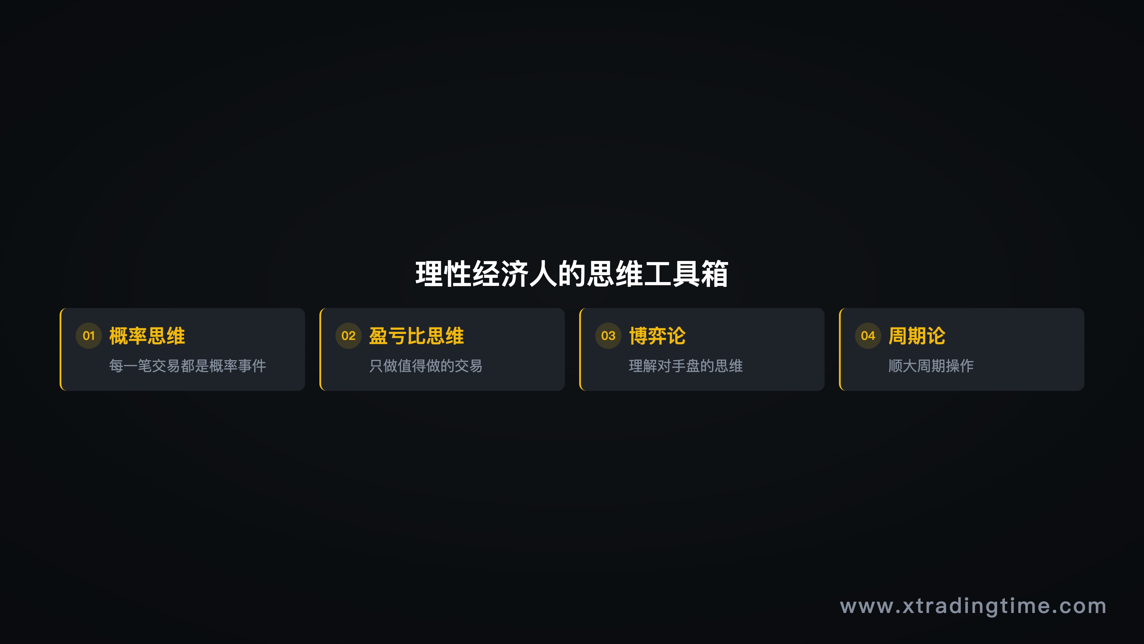 理性经济人思维工具箱