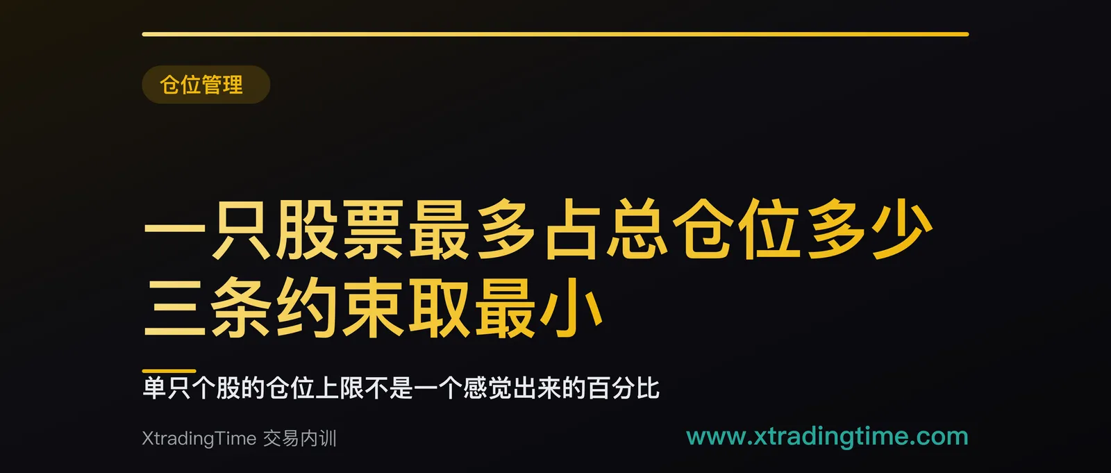 一只股票最多占总仓位多少：三条约束取最小，常态答案是 10% 到 12.5%