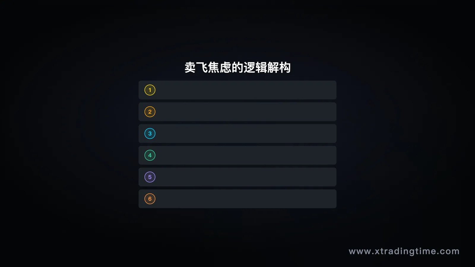 卖飞焦虑的逻辑解构