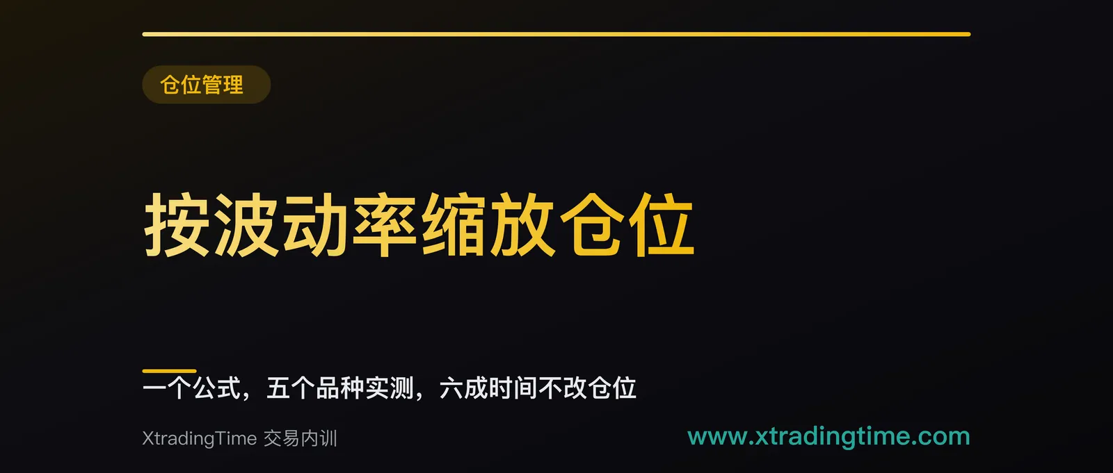 按波动率缩放仓位：一个公式，五个品种实测，六成时间不改仓位